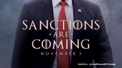 IRAN BLOG: Bully boy Trump mocks Iranians with ‘GoT’ economic winter meme