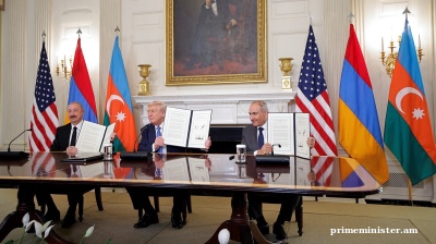 Armenia, Azerbaijan sign US-brokered peace deal, agree to open ‘Trump Route’ transit corridor