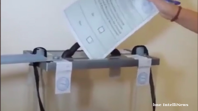 Ukrainian residents forced to vote at gunpoint in sham referenda to join Russia