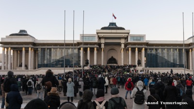 Mongolians attempt to storm Government Palace as protests over coal profits scandal swell