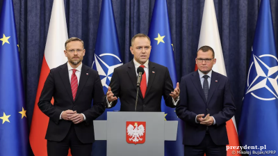 Polish President Nawrocki vetoes bill aiding Ukrainian refugees, financing Starlink access