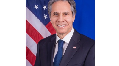 US Secretary of State Blinken in Kyiv with promises of support and veiled rebukes for slow reform progress