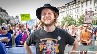 INTERVIEW: Benjamin Roll, Czech protest leader