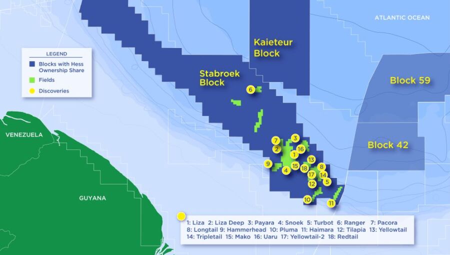 Stabroek is believed to hold 9bn boe in recoverable resources