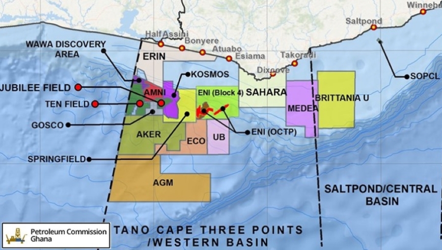 Ghana's offshore zone