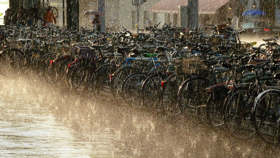 Heavy summer downpours have become more frequent in recent decades in Central Asia.
