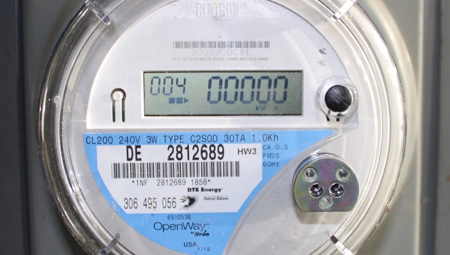 A smart meter - illustration purpose only