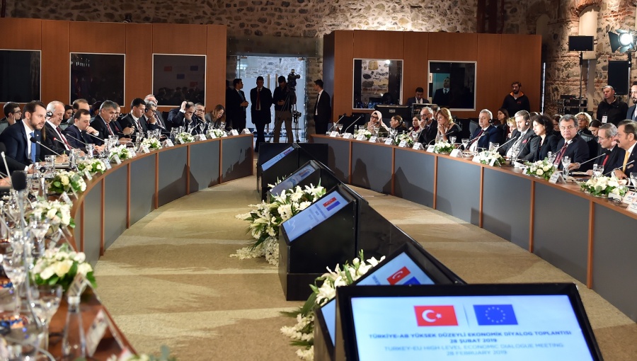 A High-Level Economic Dialogue (HLED) convened by Turkey and the EU in Istanbul last year. Ankara already didn't like what it was hearing from Brussels. This year, its words are even more stinging.