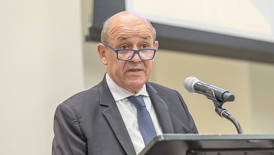 French Foreign Minister Jean-Yves Le Drian.