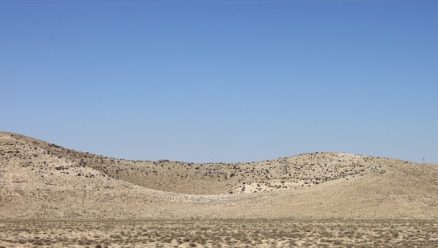 A sinkhole in Cirali in Turkey's Konya province.