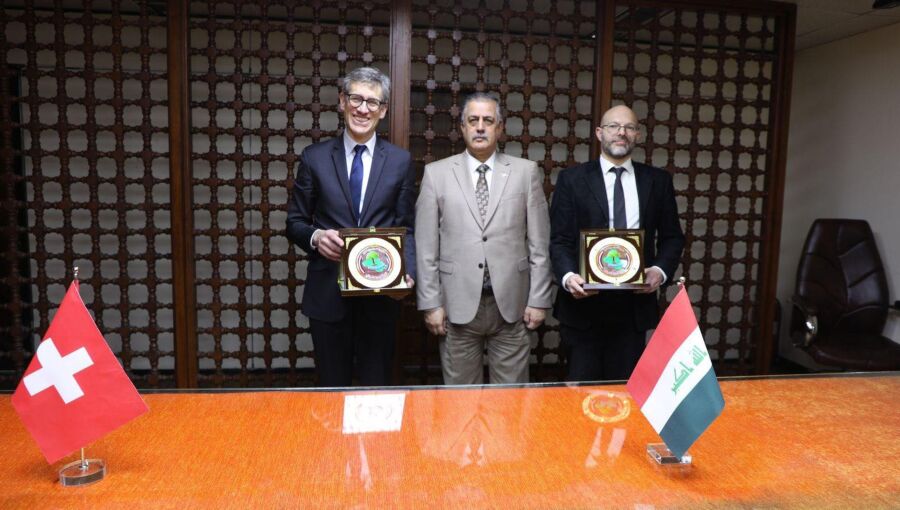 Iraq and Switzerland sign tax treaty to boost economic cooperation.