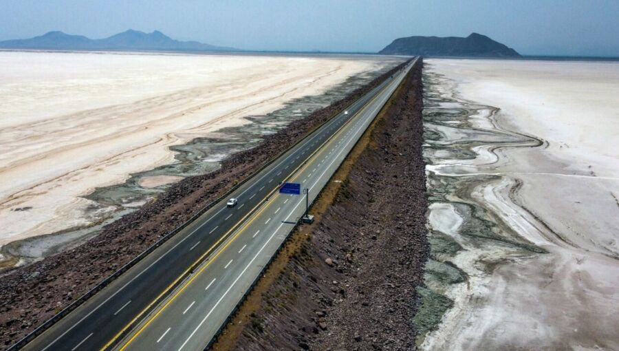 Lake Urmia, the largest lake in Iran, is on the verge of completely drying up, and according to environmental officials, there will be no trace of water left in it by the end of the summer.
