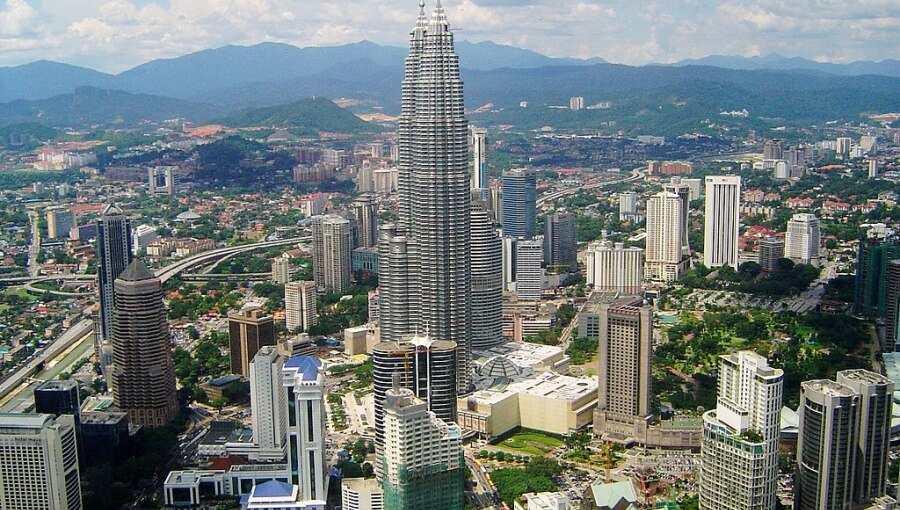 Petronas Towers in Kuala Lumpur