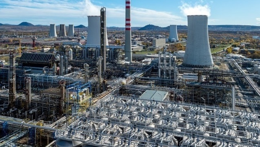 The Litvinov refinery was heavily bombed in WWII.