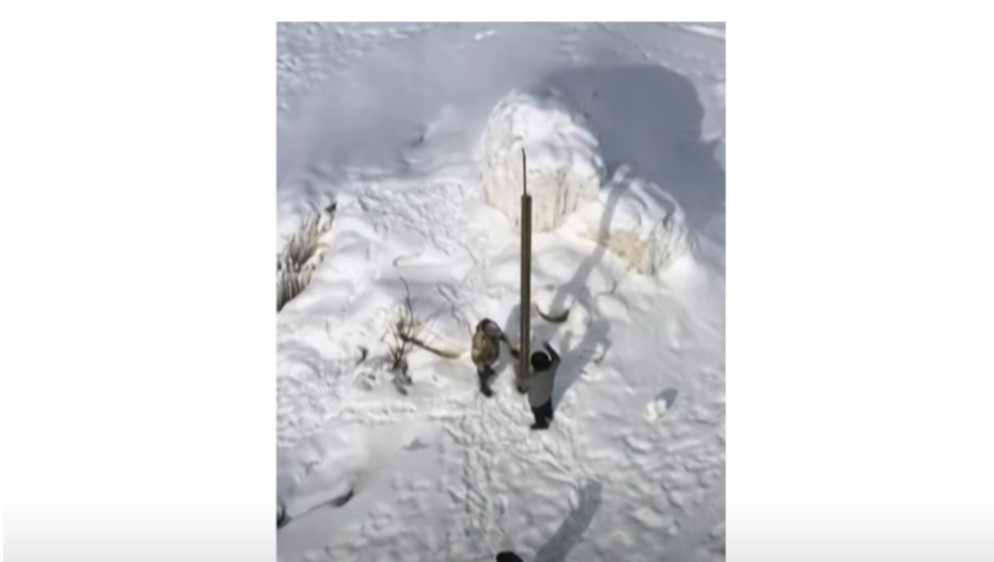 When the artificial glacier thaws in the warmer months, it provides farmers and villages with the steady flows of water they were used to from the deposit's natural predecessor lost to climate change.