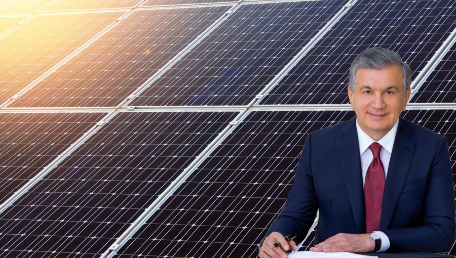 President Shavkat Mirziyoyev announced a series of sweeping reforms aimed at opening up the country's economy and attracting foreign investment with emphasis on green energy as a top priority for the country's future.