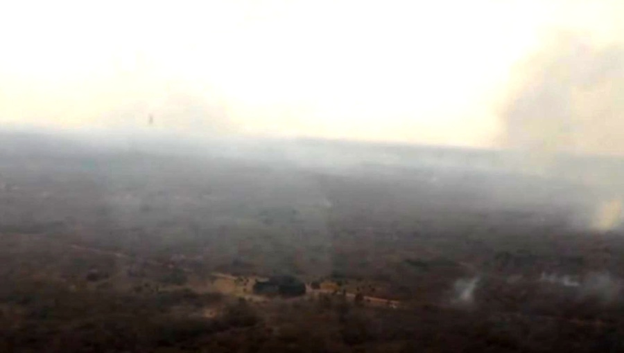 Satellite images showed that 60% of Brazil had been affected by smoke.