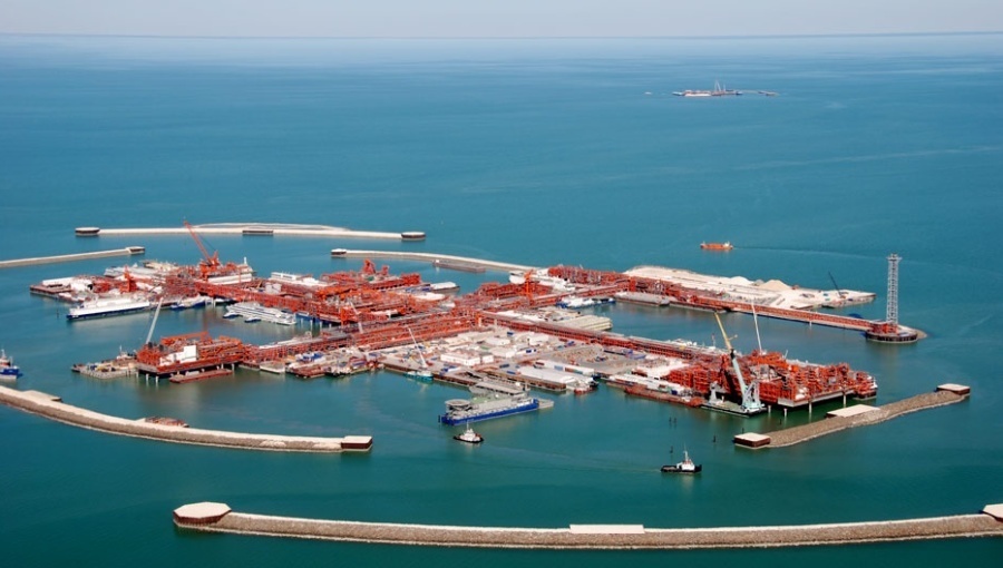 Kazakh society is said to be very unhappy that the PSA terms struck for oil fields including Kashagan, pictured, Tengiz and Karachaganak are not public.