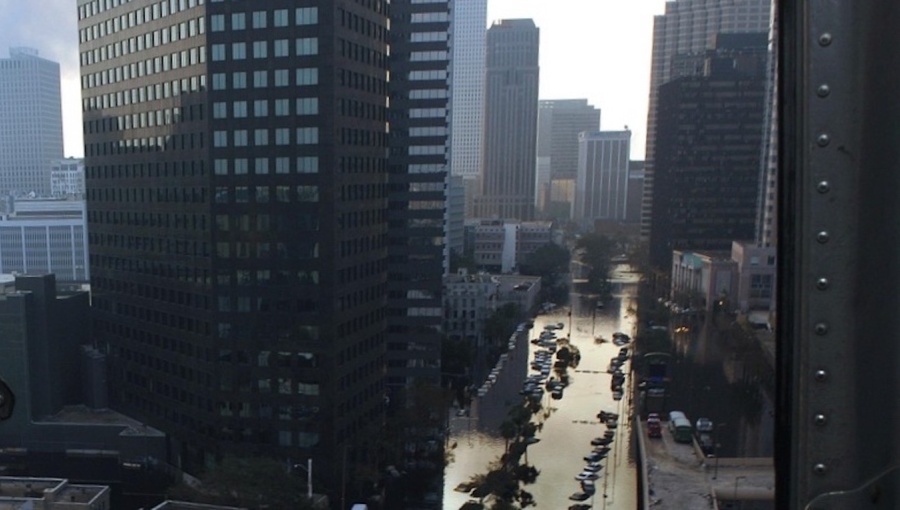 Floods are becoming increasingly frequent and severe in some cities, including New Orleans (pictured).