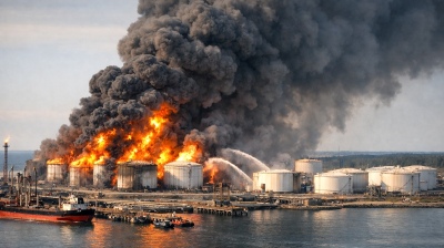 Ukraine has been hitting the leading Russia oil export terminals of Primorsk and Ust-Luga continuously for more than a week to try and prevent the Kremlin from capitalising on the spike in oil prices. 