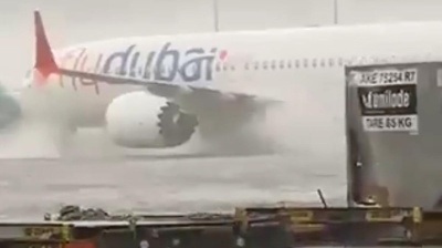 Dubai was flooded again by a torrential downpour that left streets underwater.