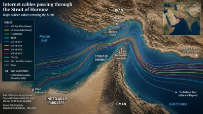 The Strait of Hormuz is also a digital chokepoint 