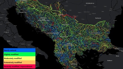 Europe’s last wild rivers shrinking fast as Balkans lose 2,500 km of pristine waterways 