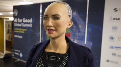 “Empire for technology has ability to do great harm” Sophia the Robot warns Armenia forum
