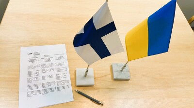 Finland and Ukraine sign pact to safeguard democratic elections