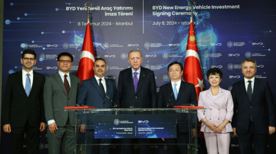 Questions raised in Turkish parliament over lack of progress with BYD’s $1bn EV factory investment 