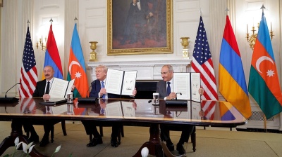 Armenia, Azerbaijan sign US-brokered peace deal, agree to open ‘Trump Route’ transit corridor