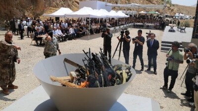 PKK commemorates anniversary of weapon-destruction ceremony