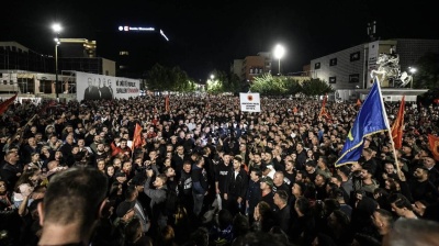 Thousands protest in Pristina after Hague verdicts against former KLA leaders