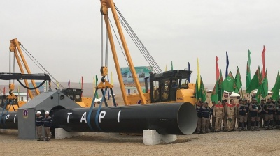 Turkmenistan’s TAPI gas pipeline takes off