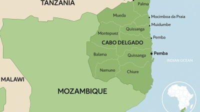 Fighting in Mozambique’s gas-rich Cabo Delgado region forces 22,000 to flee amid health collapse, UN warns