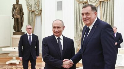 Putin won’t let me break up Bosnia, says ex-Republika Srpska president Dodik 