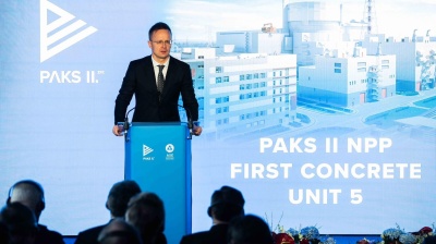 First concrete poured at Hungary's Paks II NPP fifth reactor