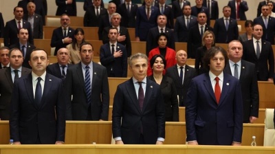 Georgia’s ruling party cements absolute power one year on from disputed election 