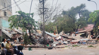 Myanmar  - four months on from the M7.7 earthquake