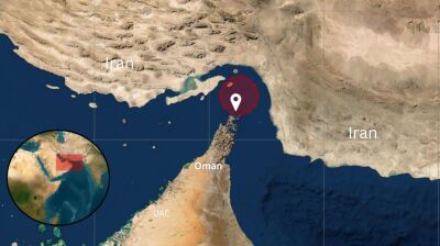 Cargo vessel hit by projectile in Strait of Hormuz as attack count reaches 17