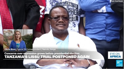 Tanzania court halts live broadcast of treason trial against opposition leader Tundu Lissu