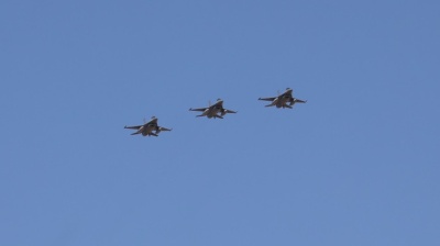 Fighter jets deployed after Russian drones fly deep into Romanian territory 