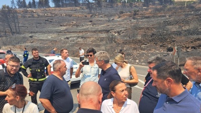 One killed, dozens injured in Croatia wildfires