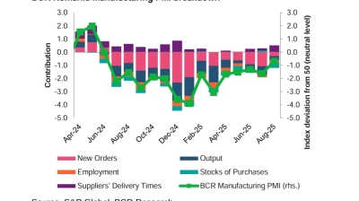 Romania’s manufacturing PMI rises to 14-month high but outlook remains weak