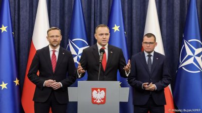 Polish President Nawrocki vetoes bill aiding Ukrainian refugees, financing Starlink access