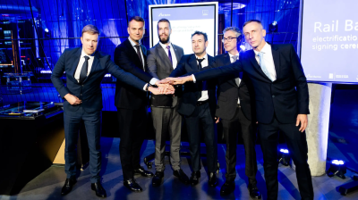 Rail Baltica signs €1.77bn electrification contract in Vilnius