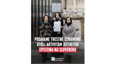 Opposition leaders file criminal complaint over Epstein connections to Slovakia
