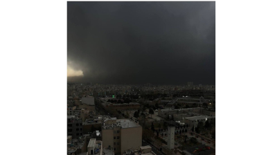 Missile strikes on Tehran fuel depots creates toxic smoke cloud, headed for Central Asia 
