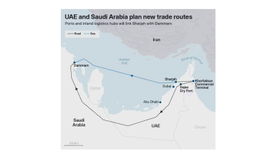 UAE advances alternative trade route to bypass Strait of Hormuz 