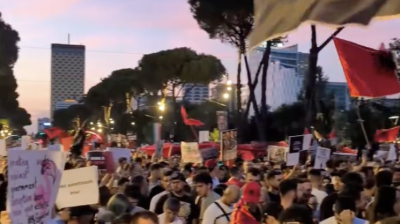 Thousands join latest protest over Kushner-linked resort development in Albania